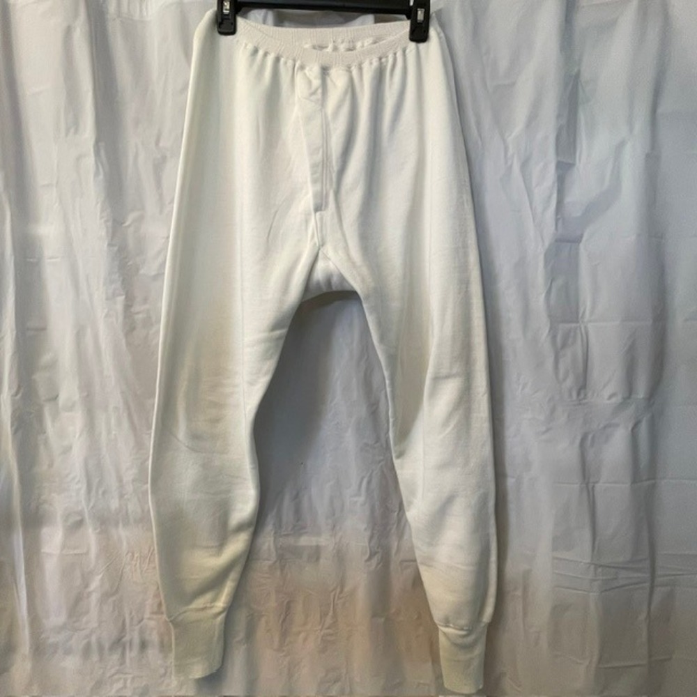 Vtg 70s Damart Thermawear Long Johns Winter Layering Thermal Gorpcore Sz L USA
